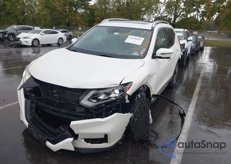 2017 Nissan Rogue Sl из США, поврежденный, VIN 5N1AT2MV3HC828885